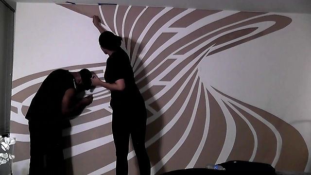 Painting A Mural on Our Wall